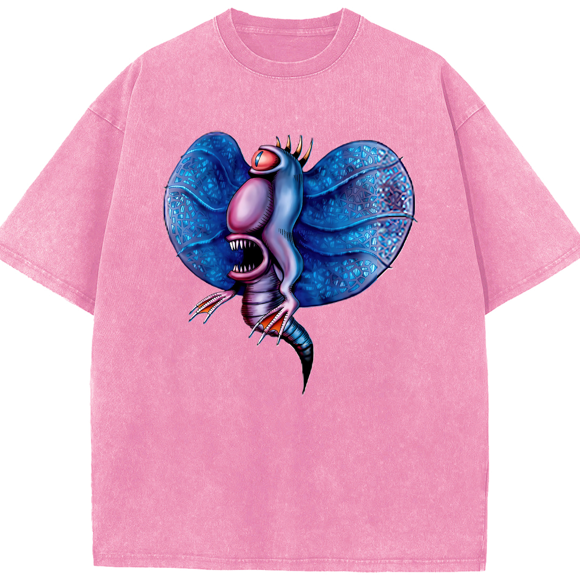 （画像用） 遊☆戯☆王 Yu-Gi-Oh! 綿100% ヴィンテージ風 半袖Tシャツ（フロントプリント）